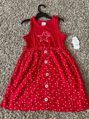 Wonder Nation white Star Print
Toddler Dress